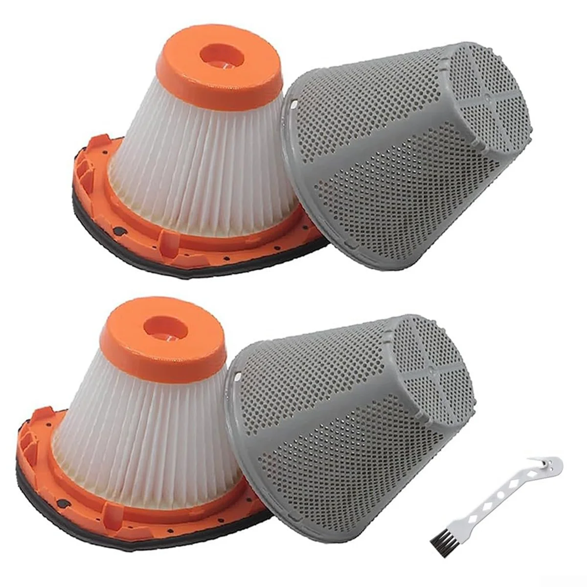 Фото Замена фильтра ABBR для ручных вакуумных моделей BLACK+DECKER 20V MAX POWERCONNECT BCHV001C1 (2 УПАКОВКИ) №2