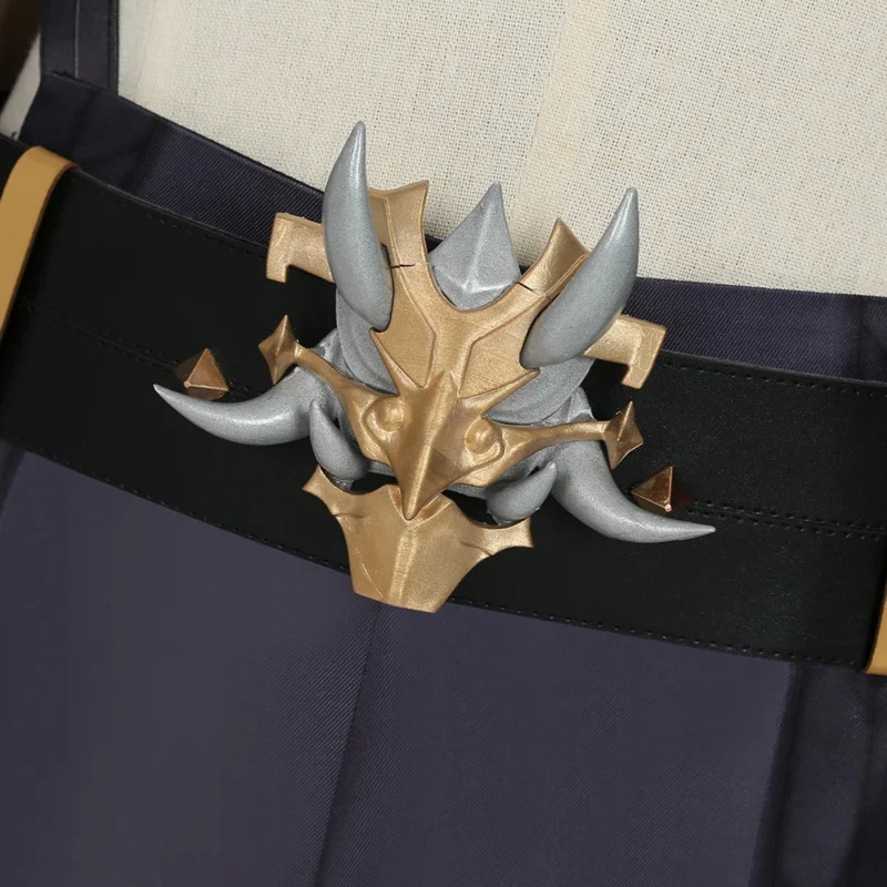 Парик для косплея аратаки Итто Genshin Impact аксессуары 15 шт. термостойких