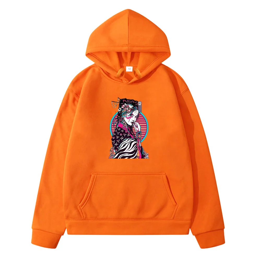

Vaporwave Fashion Anime Hoodies Manga/Comic Sweatshirts Cute Cartoon Boys/girls Clothes Funko Pop Streetwear Oversized Hoody