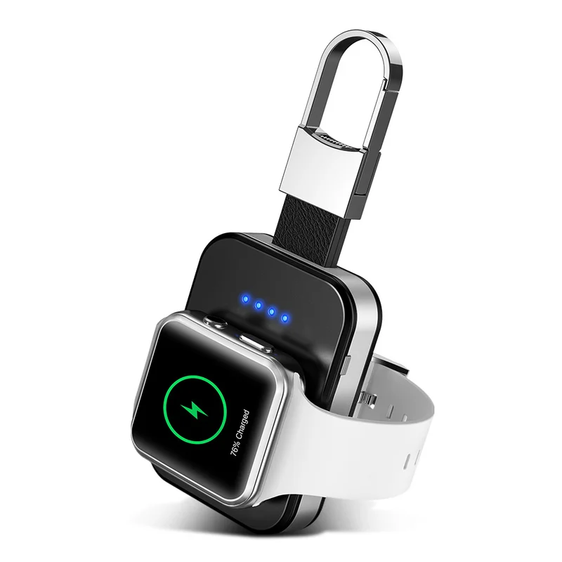 

1 Sample Ok New Arrival Dropshipping Usa Potable 950mah Power Bank for Watch Wireless Charger for Iwatch Charger