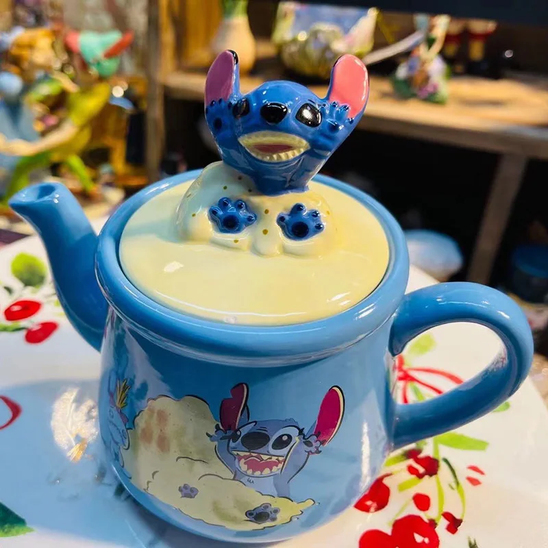 Экшн-фигурки из мультфильма Disney Лило Стич куклы керамические кружки креативный