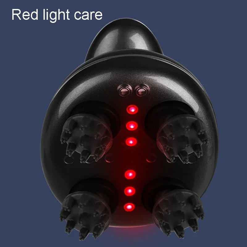 Умный EMS микротоковый массажер для головы электрическое вибрационное устройство