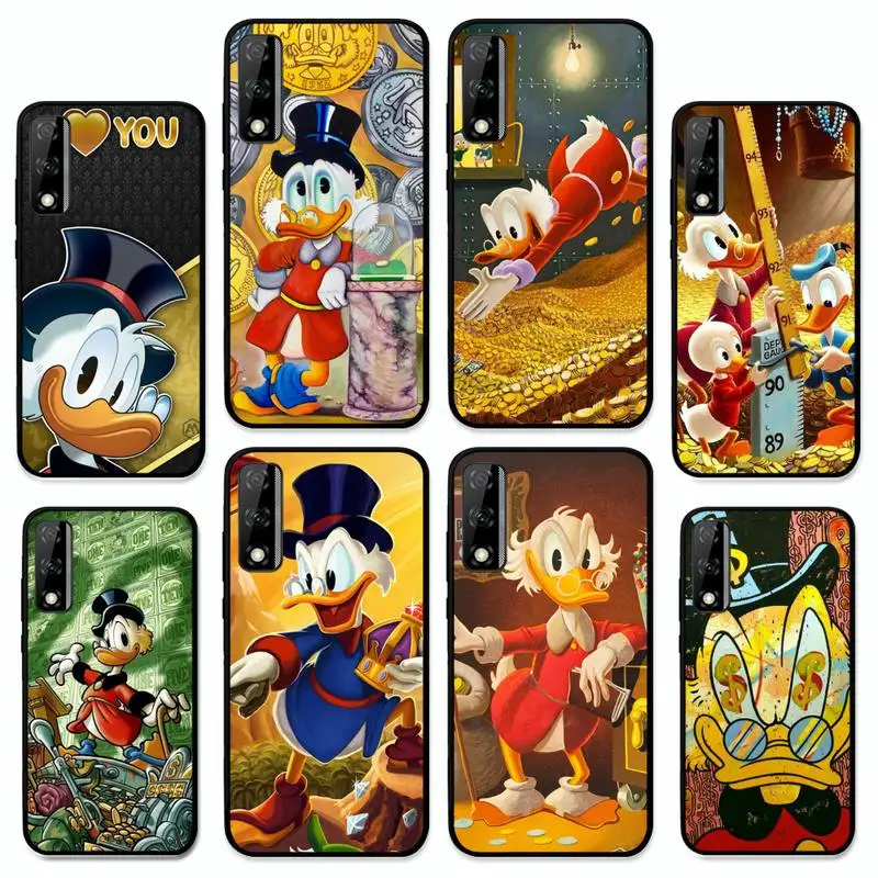 

Scrooge McDuck Phone Case for Huawei Y 6 9 7 5 8s prime 2019 2018 enjoy 7 plus