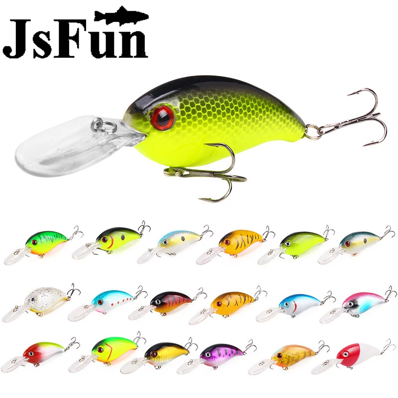 

1PC Fishing Lure Big Crankbait Minnow Bass 10cm/13.6g/1-5ft 3D Eyes Wobblers Artificial Hard Bait Pike Carp Lures Tackle