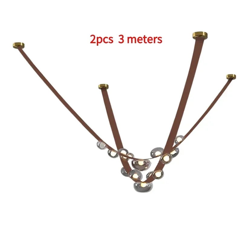 

Подвесной светильник LED из кожи