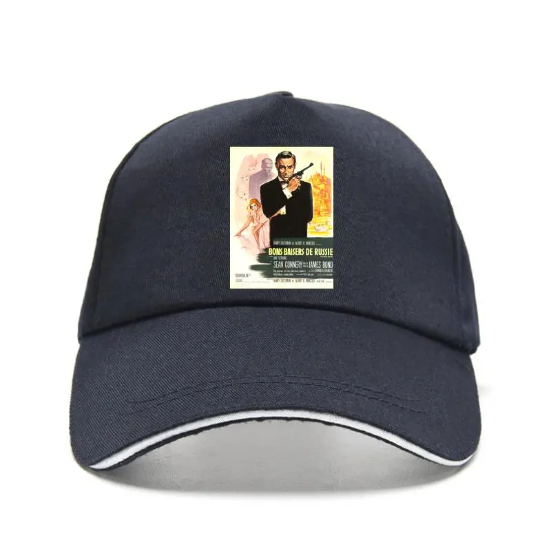 

New cap hat Fro Ruia With ove 60 French Connery 007 ovie white T Baseball Cap