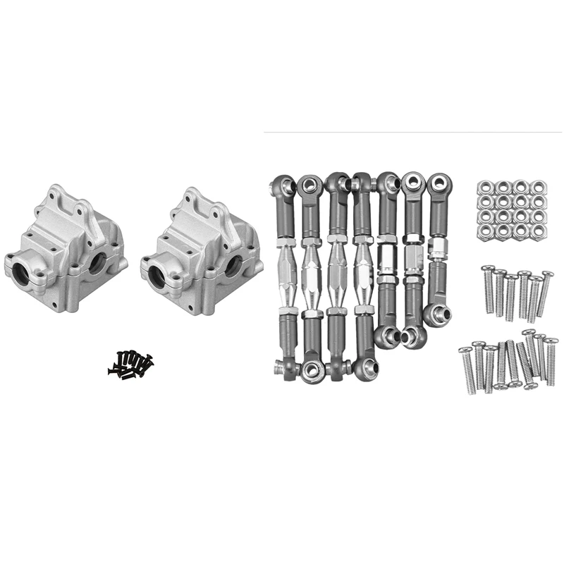 

2 комплекта запчастей для радиоуправляемых автомобилей: 1 комплект тягового стержня рулевого тяга и 1 комплект металлических волновых шесте...