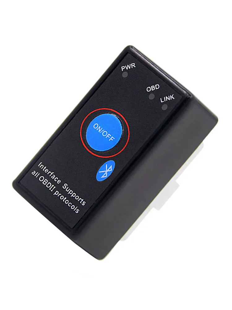 

Автомобильный диагностический инструмент Mini ELM327 V1.5 с поддержкой переключателя, полный протокол Mini 327, Bluetooth совместимый ELM327 V 1,5