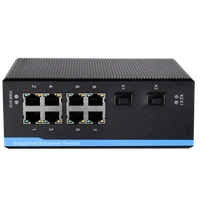 10 port 8g2g 101001000mbps network switch for cctv security monitoring system snmp managed ethernet switch