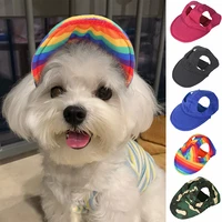 dog baseball cap pet grooming dress up hat berets for small medium dogs casual headwear cute cats hats outdoor pet accessories