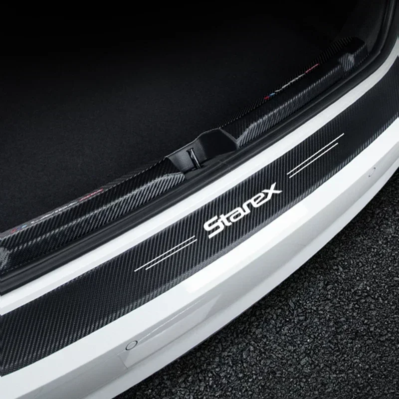 Светящаяся наклейка на порог автомобиля задний багажник бампер для Hyundai Starex