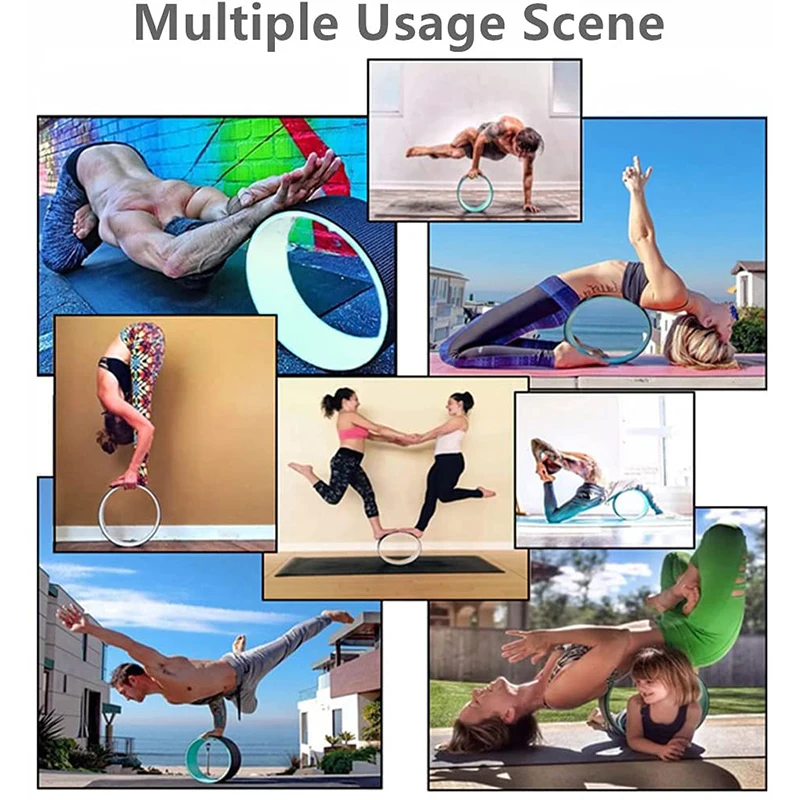Шаблон Полумесяца узор Пилатес кольцо ролик для фитнеса Поддержка назад