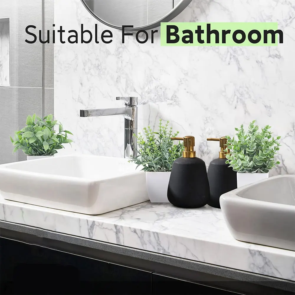 Искусственный бонсай зеленое искусственное растение цветок эвкалипта горшечное