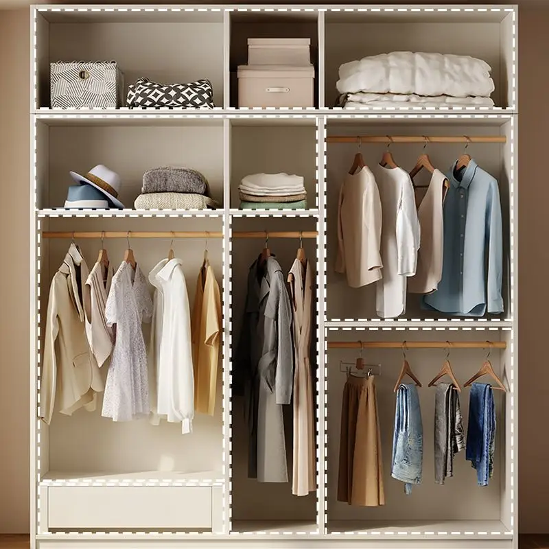 Современный роскошный органайзер для спальни на заказ вращающийся шкаф полки