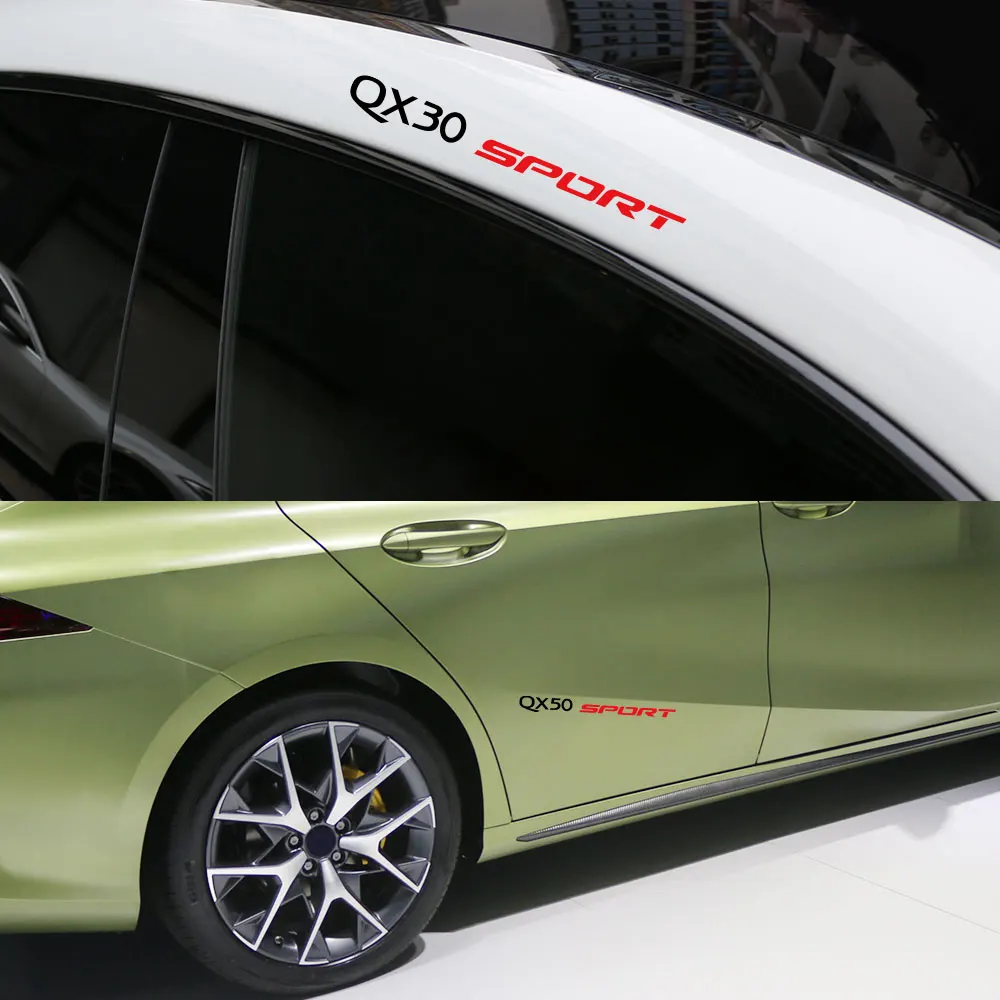 Наклейка для декора кузова автомобиля Infiniti Q50 Q60 IPL QX60 QX70 QX50 QX30 Q30 QX80 Q70 Спортивная