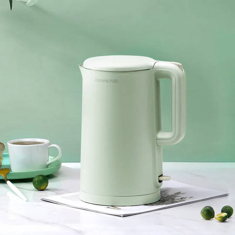 

Joyoung Electric Kettle Household Double-layer Automatic Power-off Heat Preservation Integrated Stainless Steel Electric Kettle