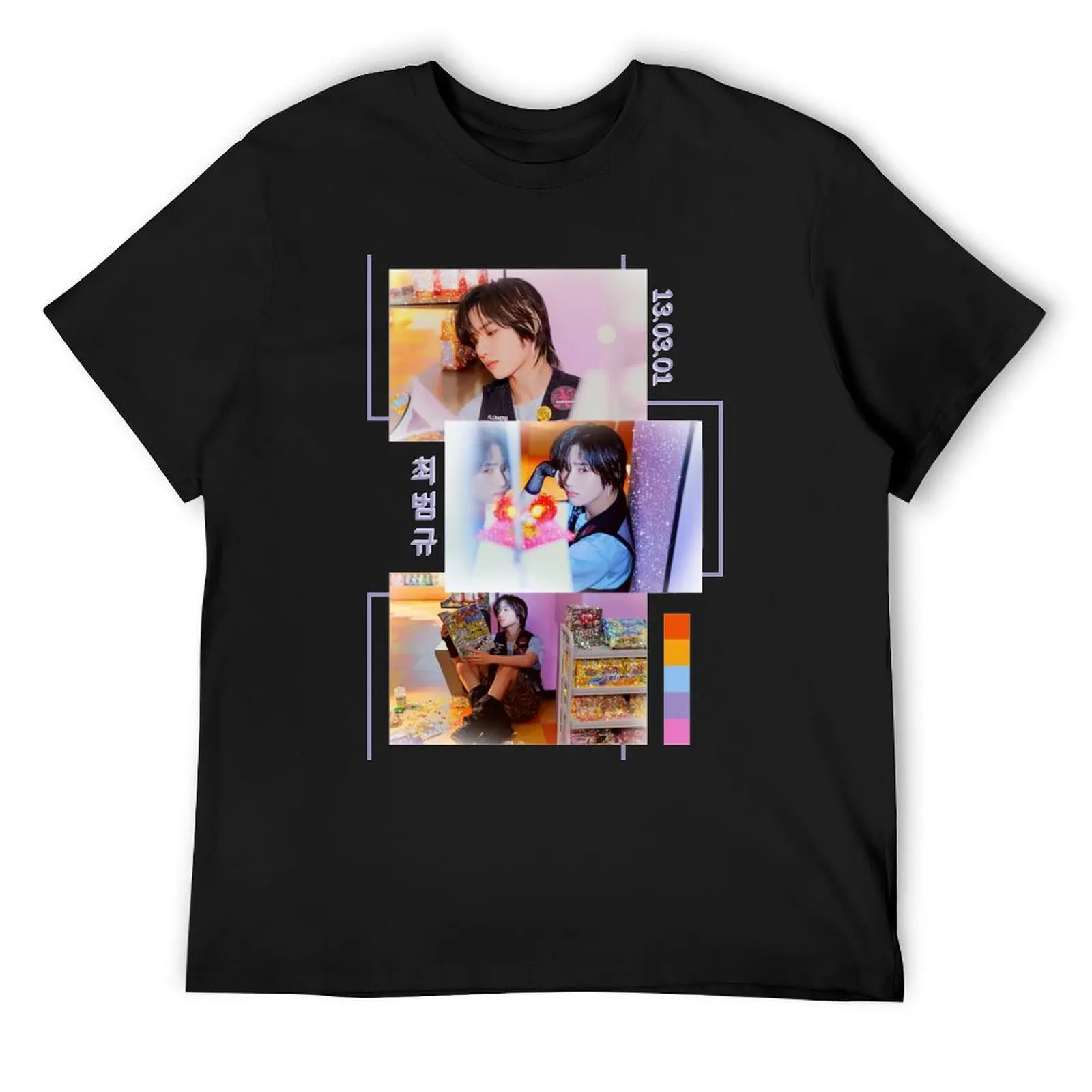 Футболка с коллажем TXT Beomgyu FIGHT OR ESCAPE Concept