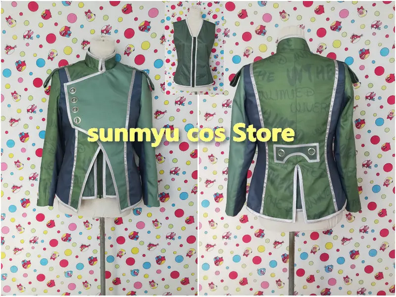 Костюм для косплея Uta no Prince-sama размер на заказ st☆ RT OURS зеленая куртка