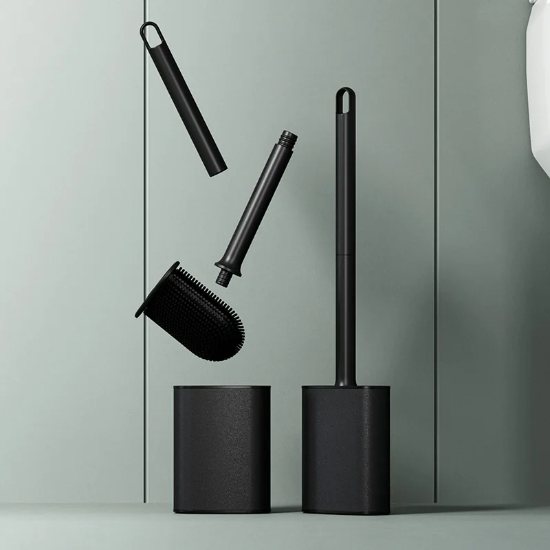 

Stainless Steel Toilet Brush Multi-functional Household Cleaning Brush Without Dead Corner Detachable Lever Cleaning Supplier