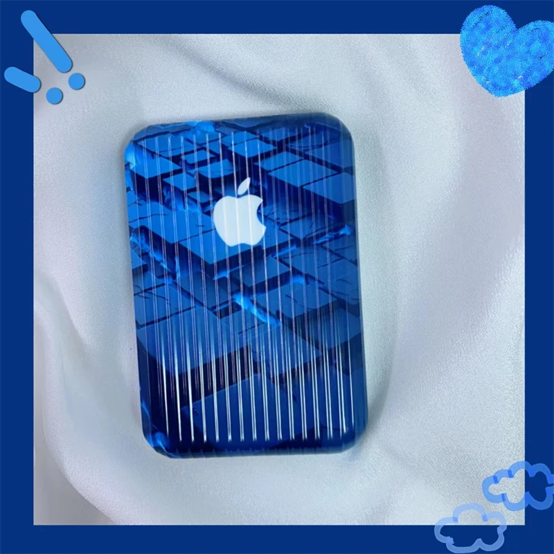 

Technology Blue Suitable For Apple Iphone Magsafe External Battery Protection Case Magnetic Absorption Fashion Personalized