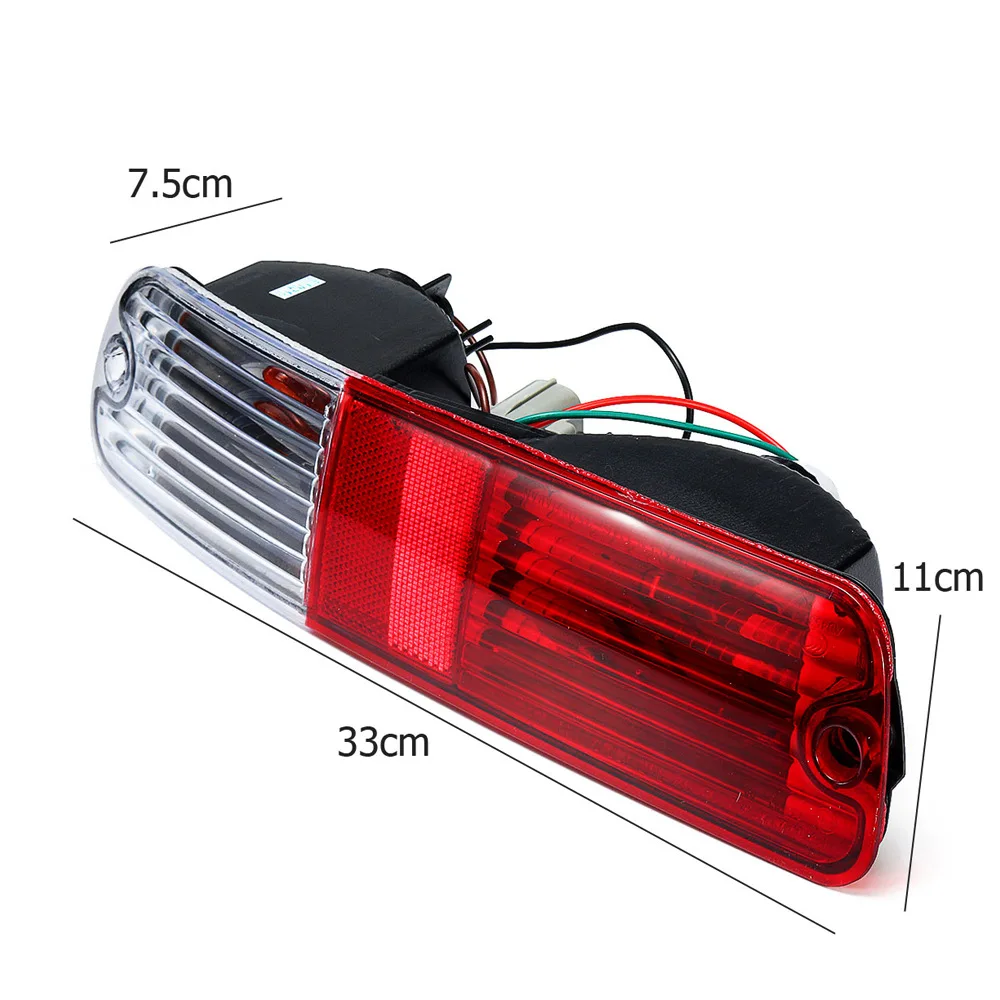 Светодиодный указатель поворота дневного света отражатель заднего бампера L &amp R