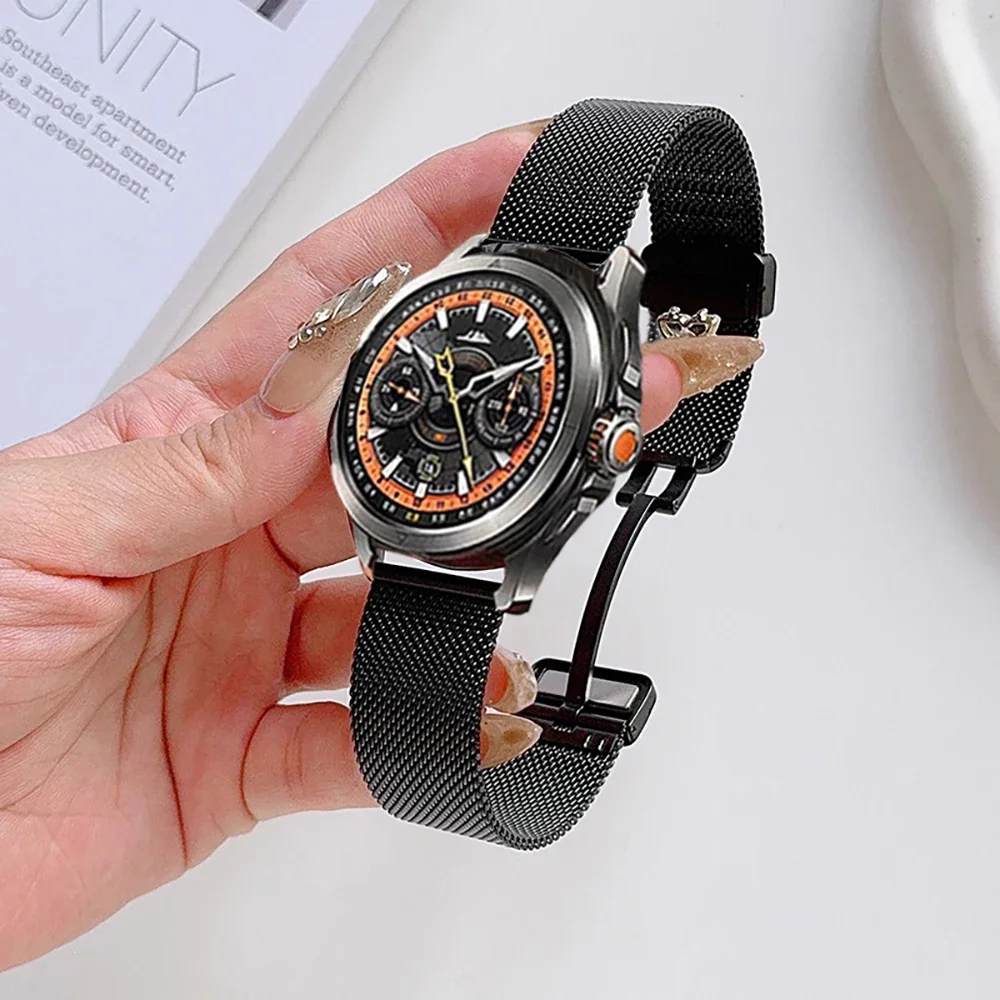 Ремешок из нержавеющей стали для Xiaomi Watch S4 спортивный магнитный браслет S3 2 S1 Pro/Color