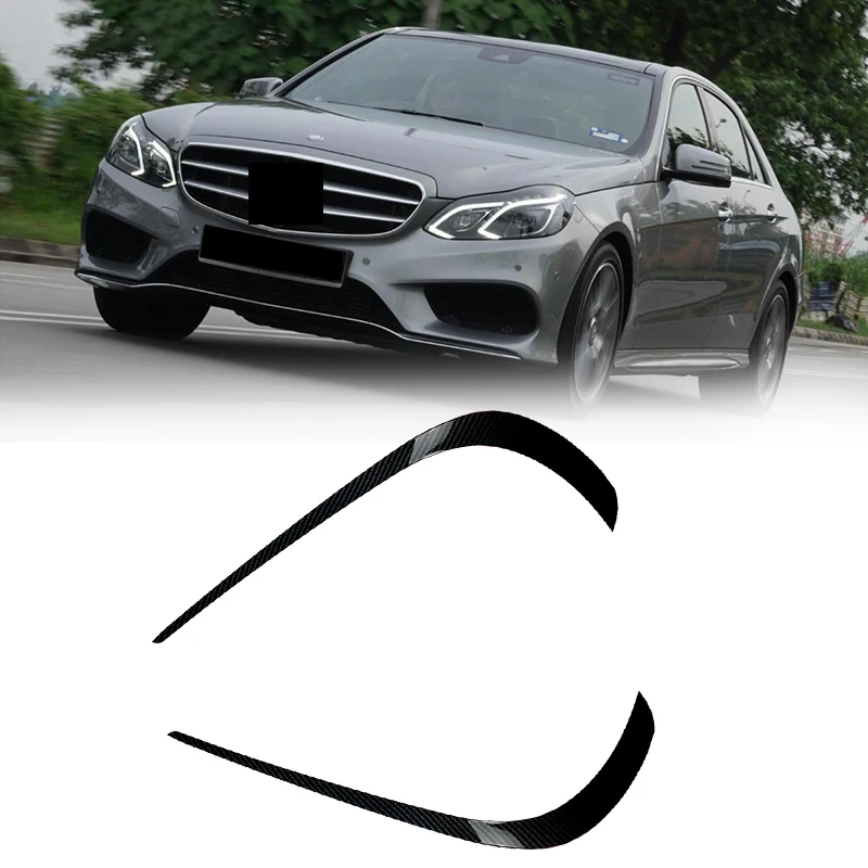 Передний бампер спойлер противотуманная фрикционная утка для Mercedes-Benz E-Class W212