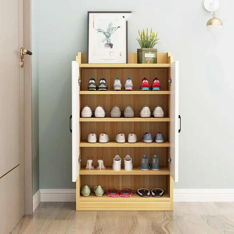 

Modern Entrance Shoe Cabinet Entrance Shelf Display Hallway Shoe Rack Balcony Entrance Shoes s De Dormitorio Patio Bedroom