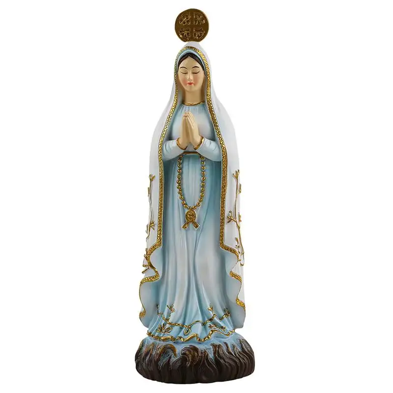 Статуя Богородицы из смолы статуэтка религиозного спасения статуя католической