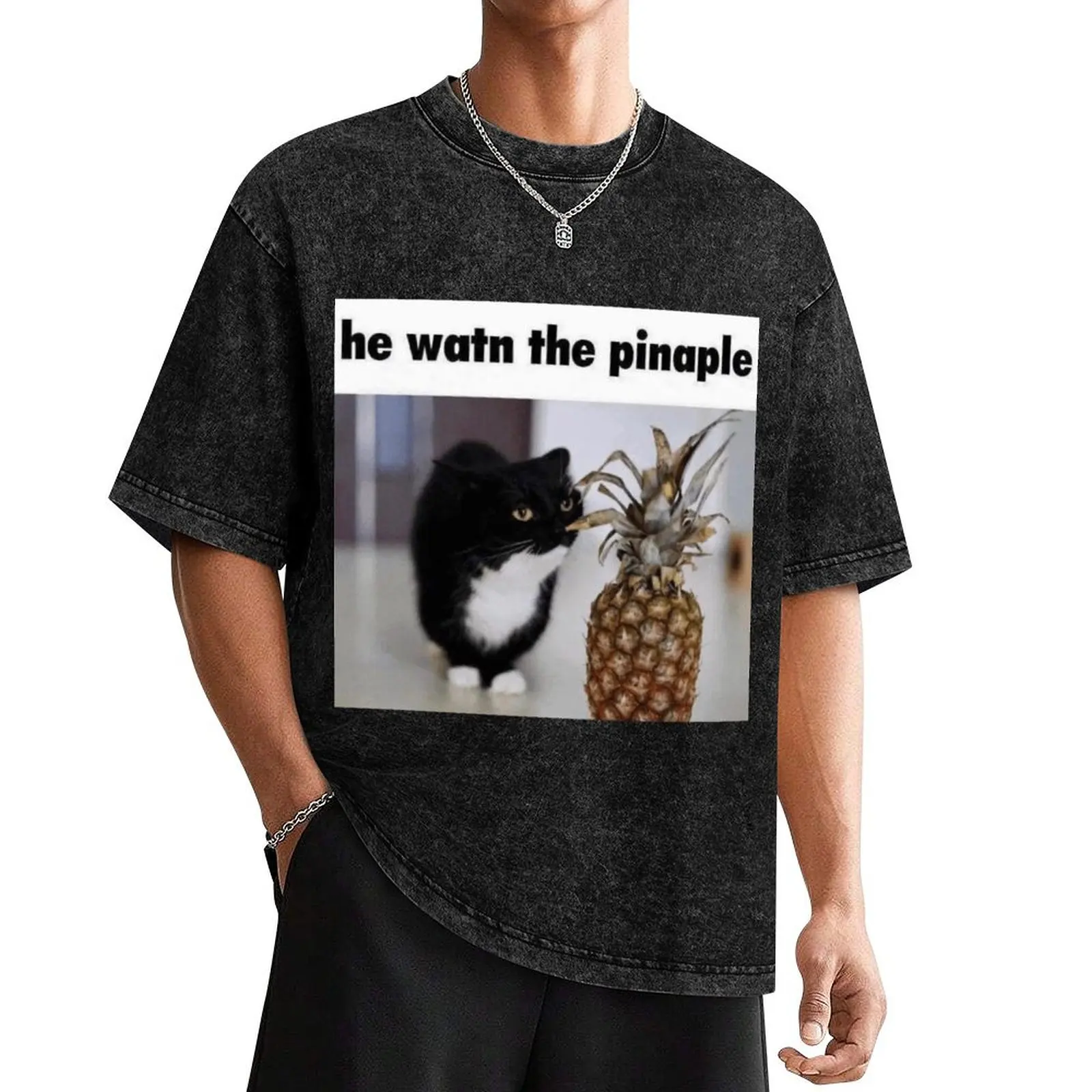 Футболка Вот хотят ананаса)피 meme забавные подарки топы больших размеров