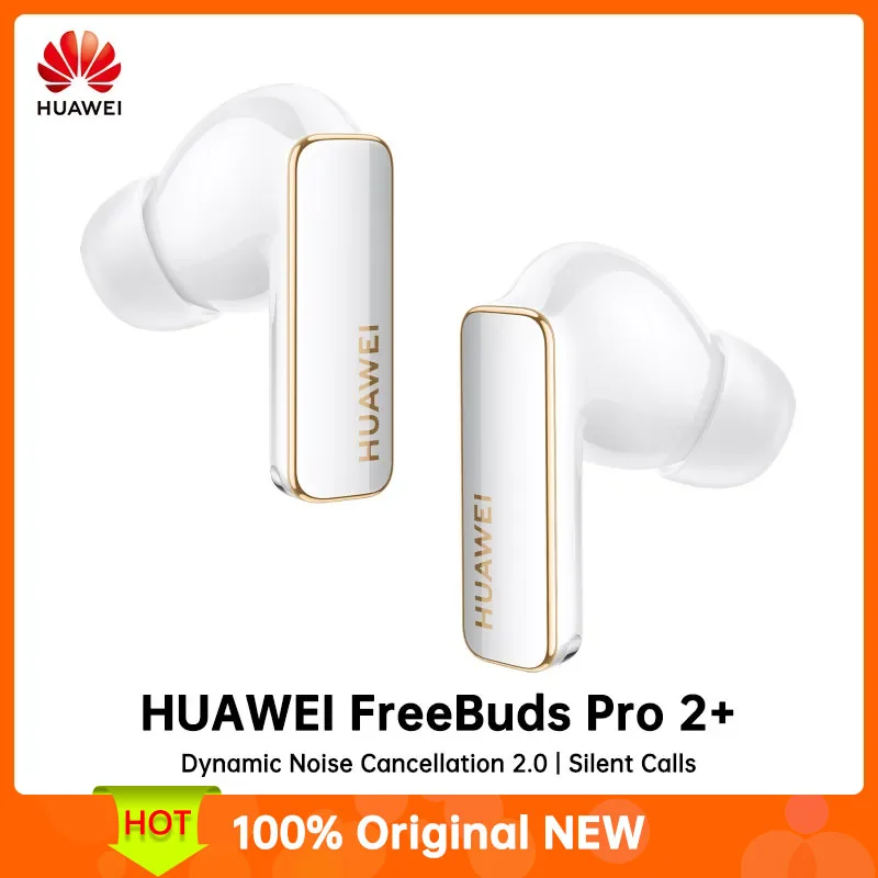 

HUAWEI FreeBuds Pro 2+ Plus Heart rate and body temperature detection HD spatial audio BT 5.2 Smart dynamic noise reduction 2.0