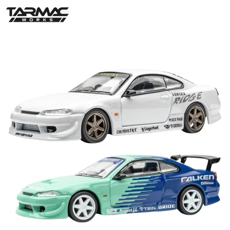 TAKARA TOMY 1:64 Nissan Silvia(S15) VERTEX Kit металлическая модель