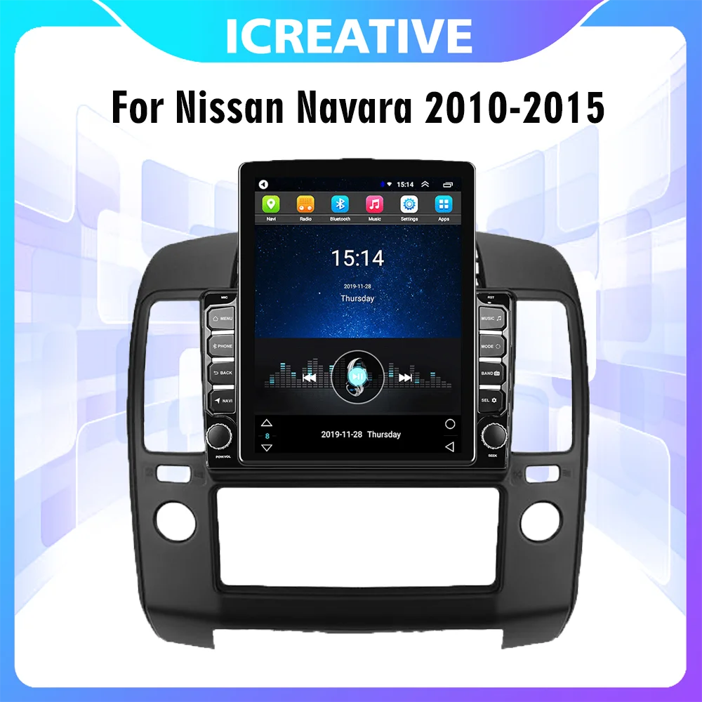

Автомобильный мультимедийный плеер для Nissan Navara 2010-2015 2 Din 9,7 "экран Tesla GPS-навигатор Android Авторадио Стерео головное устройство