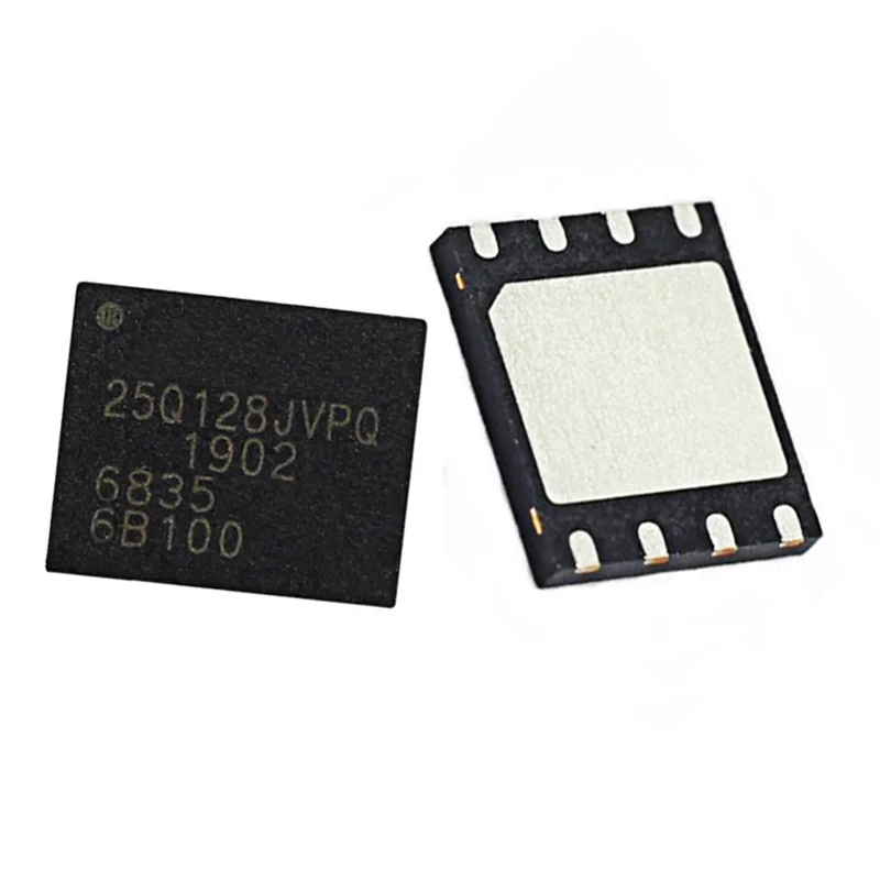 

5 шт./лот W25Q128JVPIQ W25Q128 WSON8 128Mb NORIC