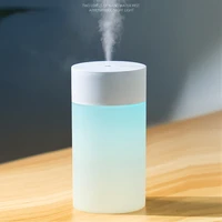 260ml usb ultrasonic air humidifier led lamp mini essential oil diffuser car purifier aroma anion mist maker with romantic light