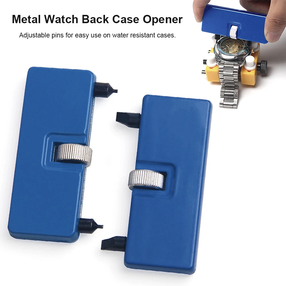 

Portable Watch Repair Tool Kit Adjustable Back Case Opener Spanner Cover Remover Screw Watchmaker Open Battery Change Open Tools