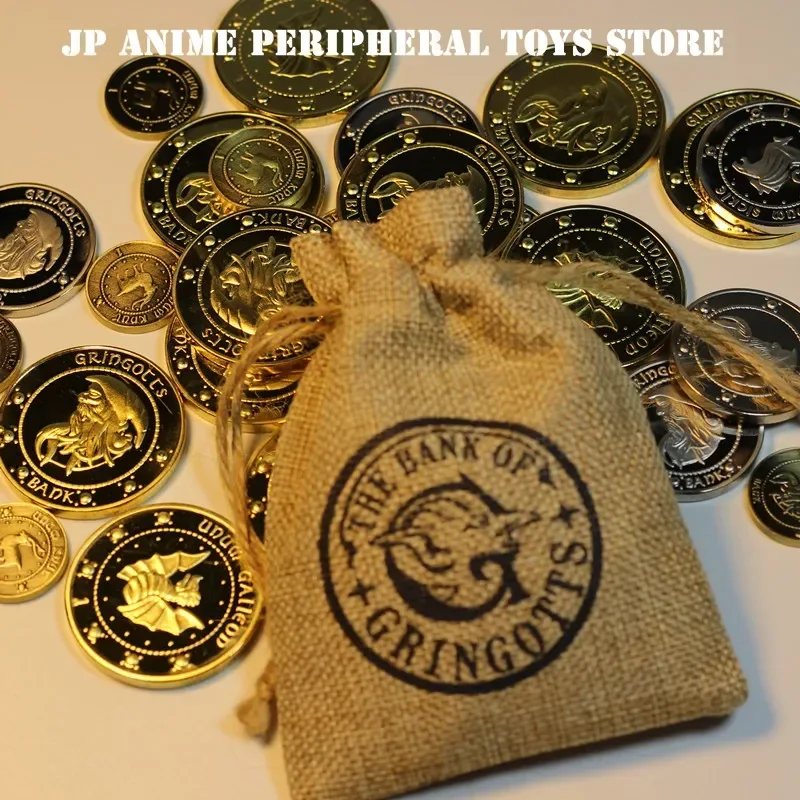 Волшебный фильм реквизит для косплея банк эльфа монеты волшебник золото Гладина