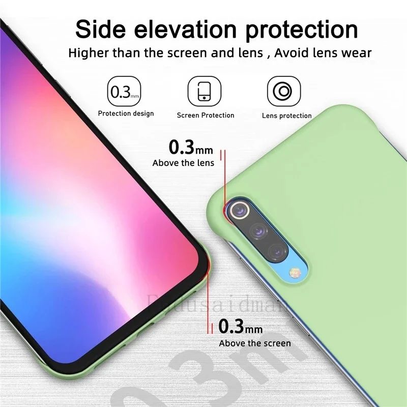 Дизайнерский тонкий матовый чехол для телефона XIAOMI Mi 13 13T 12 12T 11 11T 10 10T Lite Bumper Poco F3 F4