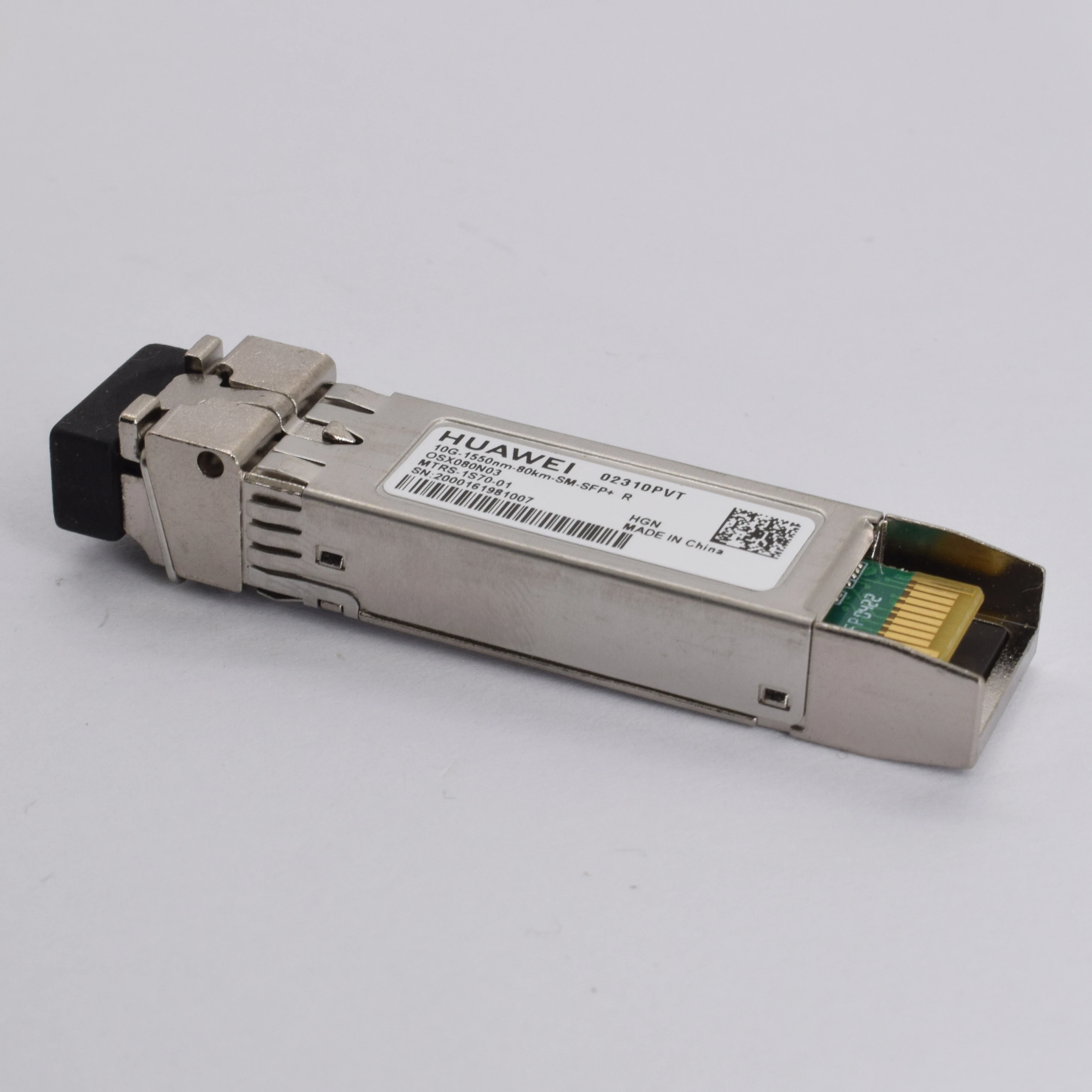Фото Подлинный для Huawei 02310PVT 10G 1550nm 80km SMF SFP + HNG OSX080N03 MTRS-1S70-01 Дуплексный LC оптический модуль приемопередатчика №3