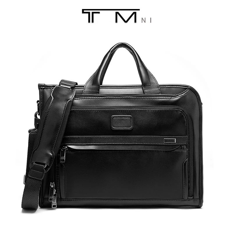 9603110D3 new super fiber material men's briefcase business computer bag fashion one shoulder handbag