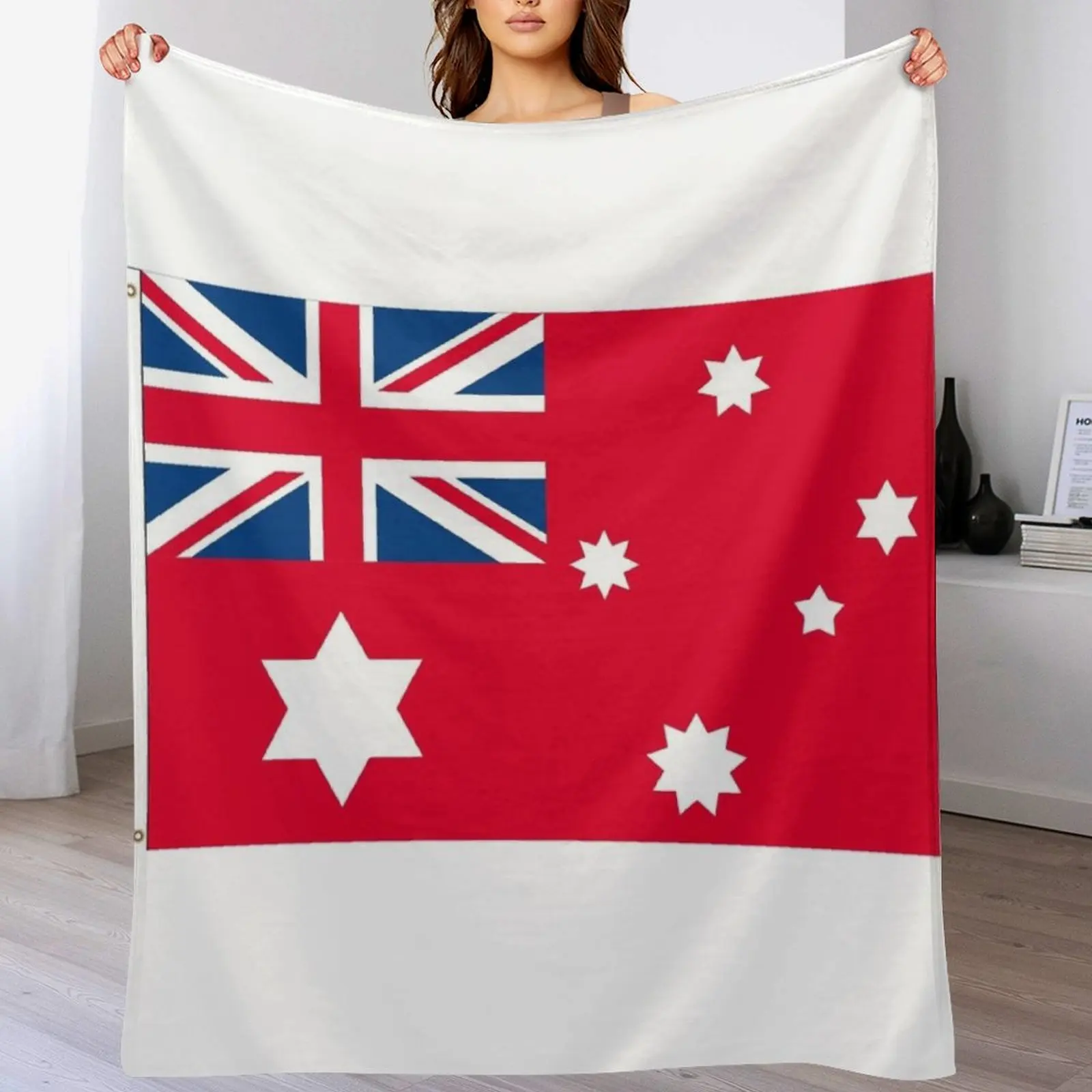 Австралийское одеяло федерального красного ансамбля 1901 180x120 см для