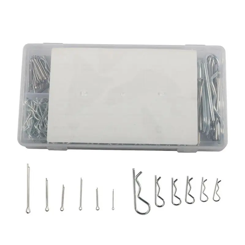 

Оцинкованные стальные зажимы, ассортимент сцепных булавок, комплект аксессуаров для удерживающей машины, Металлические Булавки, Буксирные зажимы для газона