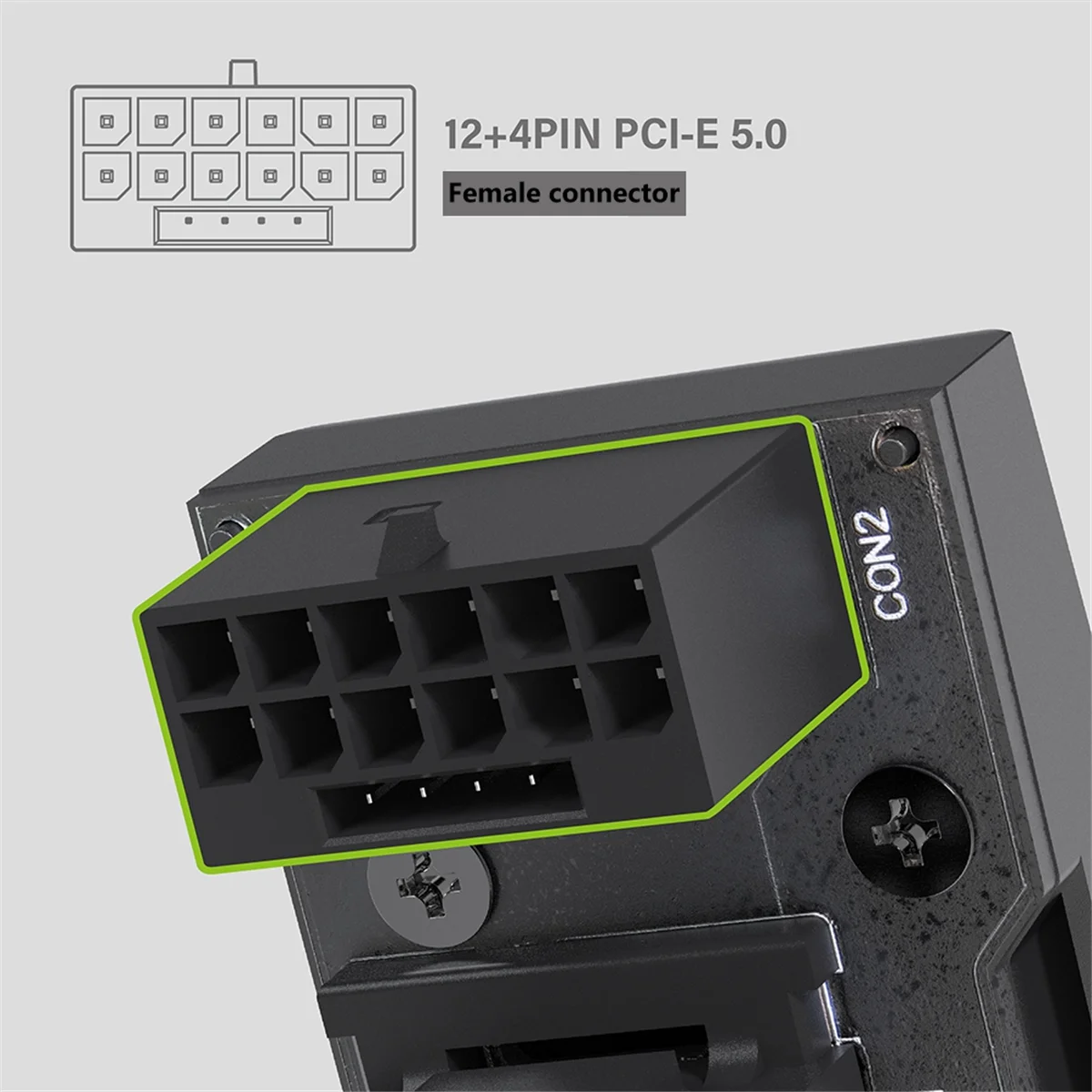 ATX3.0 12vhpwr 12 + 4 16Pin PCIe5.0 450 Вт адаптер для кабеля питания 180 градусов разъемы RTX 4090 4080 4070