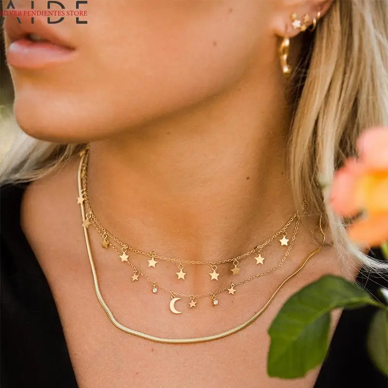 Ожерелье женское из серебра 925 пробы с кубическим цирконием |