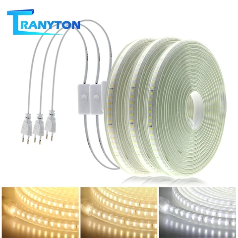 TRANYTON Светодиодная лента 220В 120LED
