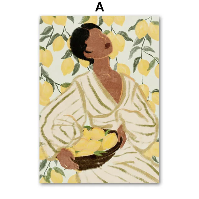 

Художественный постер FajerminArt "Лимонный цветок"