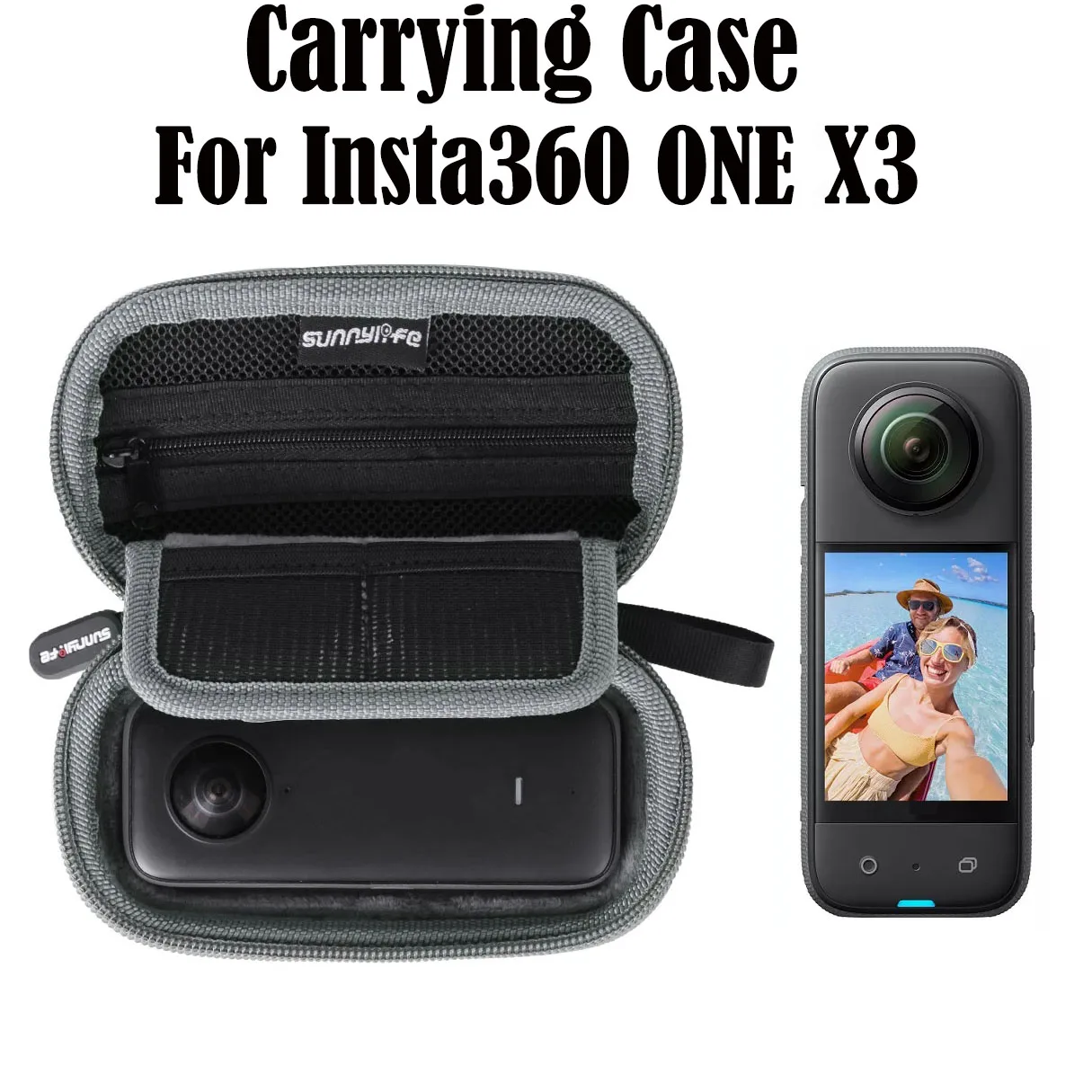 

Портативная мини-сумка для хранения для Insta360 ONE X3, чехол для переноски EVA, ударопрочная жесткая Защитная сумка для камеры Insta360 ONE X3