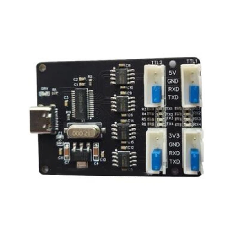 

1 шт., 4-канальный 4-х независимый TTL-модуль USB-TTL