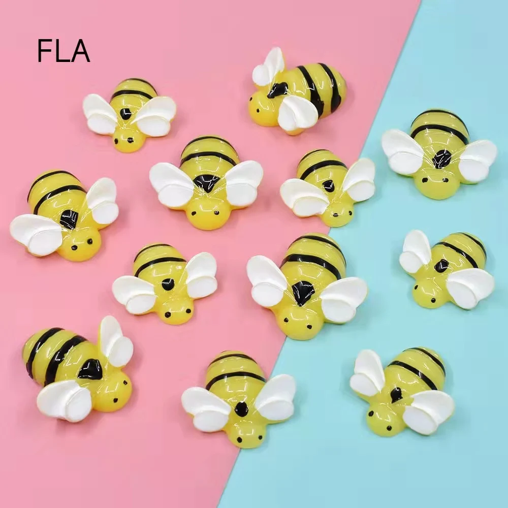 10 шт. 23*24 см полимерные пчелиные аксессуары для волос своими руками искусственная