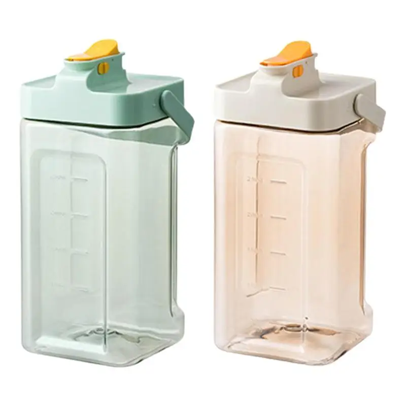Cold Kettle Refrigerator Large Capacity Lemonade Bottle Faucet Iced Beverage Dispenser Scented Tea Water Pots Drink Ware